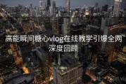 高能瞬间糖心vlog在线教学引爆全网深度回顾